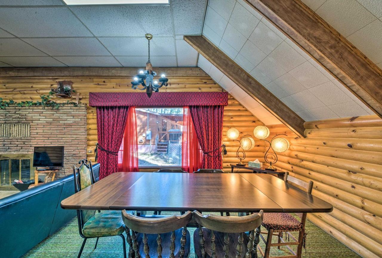 Ruidoso Cabin With Forest Views And Covered Porch Buitenkant foto