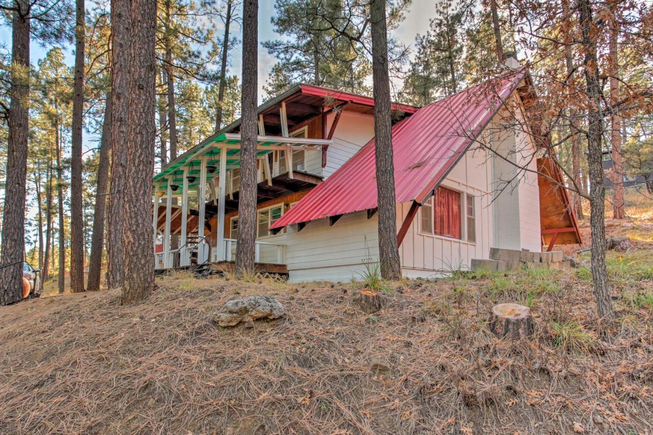 Ruidoso Cabin With Forest Views And Covered Porch Buitenkant foto